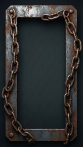 Rusty Chain Border