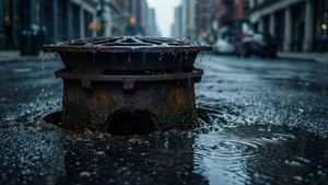 Rusty Drain City Rain