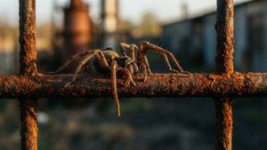 Rusty Fence Encounter