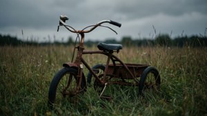 Rusty Field Tricycle