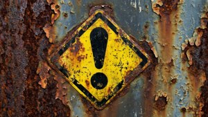 Rusty Hazard Diamond
