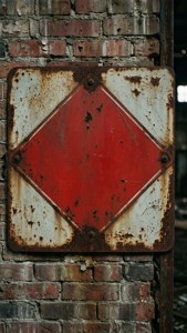 Rusty Hazard Diamond