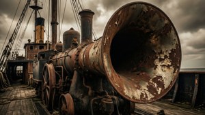 Rusty Ship Air Horn