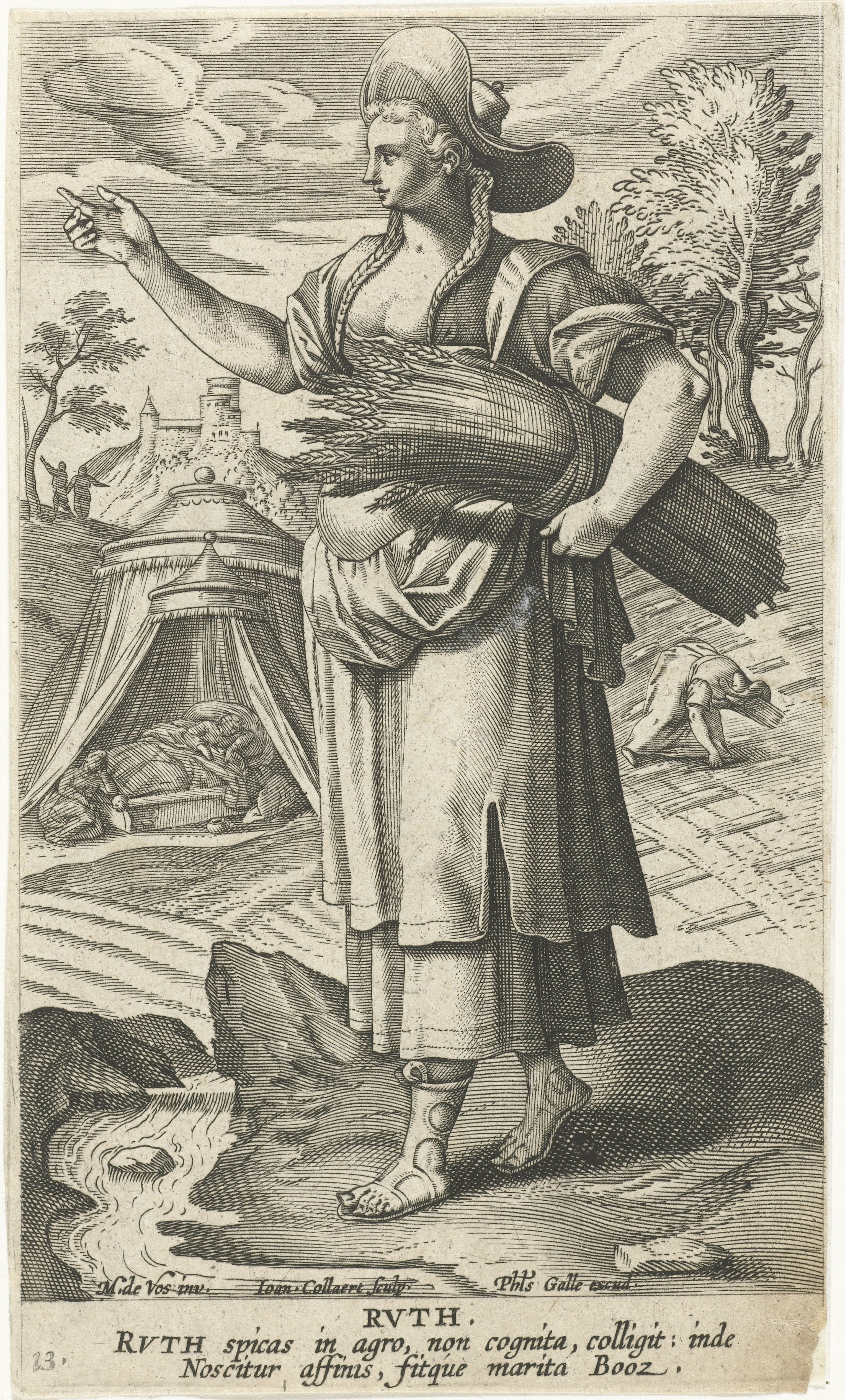 Ruth by Jan Collaert (II)