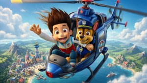 Ryder Flying with Skye