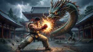 Ryu's Hadouken Fury