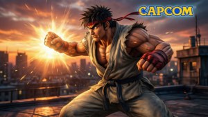 Ryu's Sunset Hadouken