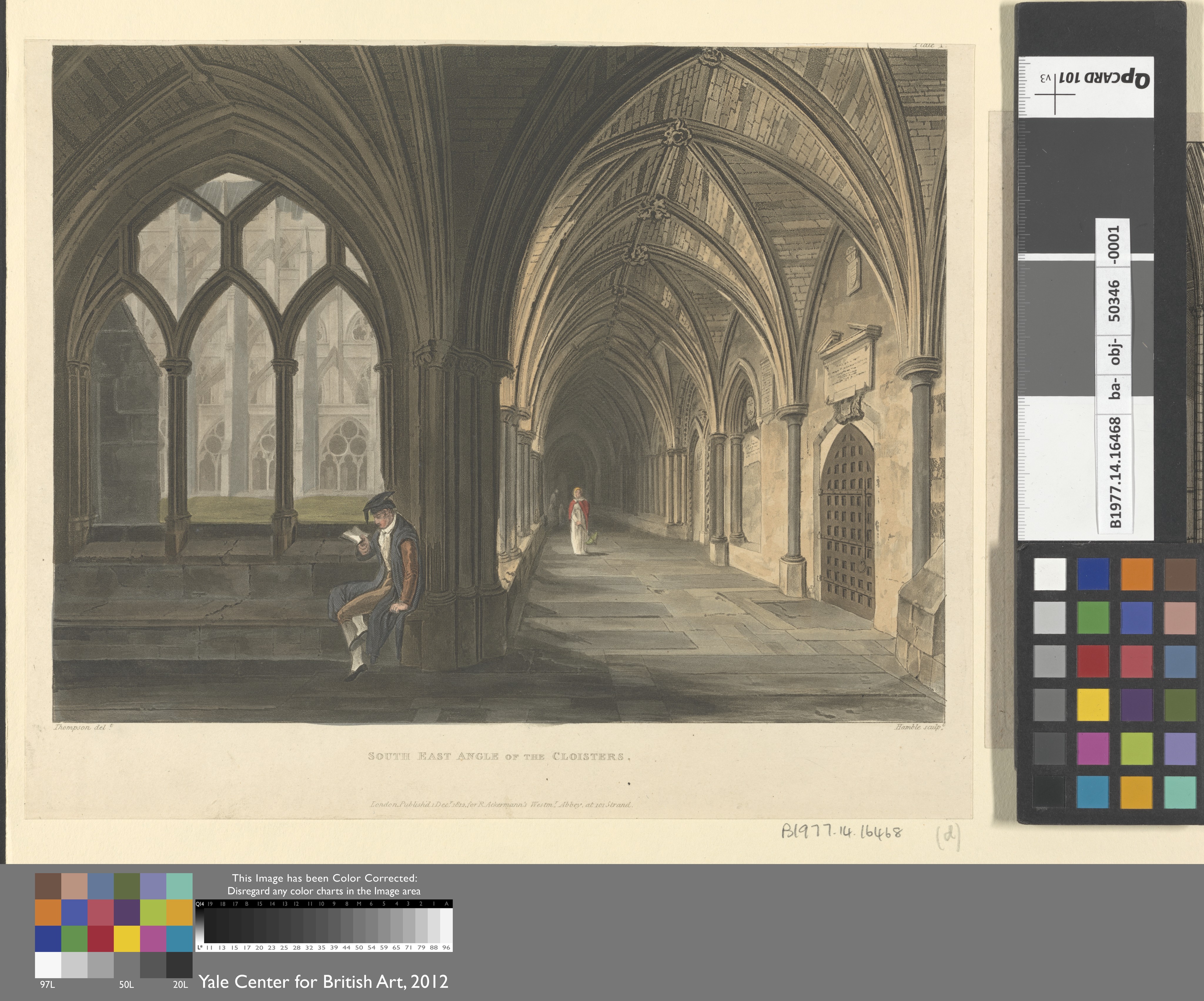 S. E. Angle of the Cloisters by Unknown artist
