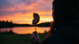 S'more Sunset Silhouette