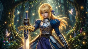 Saber Excalibur Forest