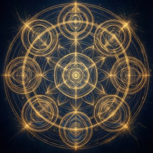 Sacred Geometry Gold
