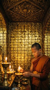 Sacred Light at Botataung