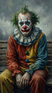 Sad Clown Melancholy