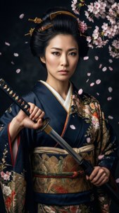 Saeko in Kimono