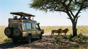 Safari Lion Sighting