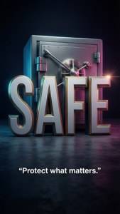 Safe Typography Motivational