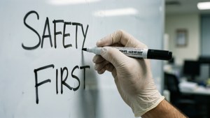 Safety First Whiteboard