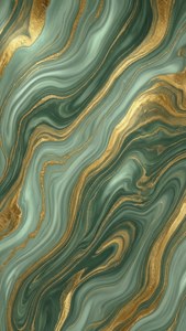 Sage Gold Marble