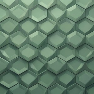 Sage Hexagon Tile