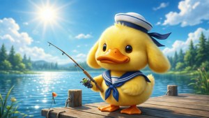 Sailor Pekkle by the Lake