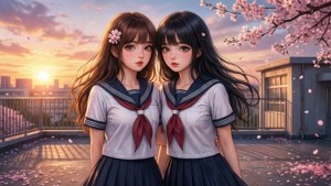 Sailor Uniform Besties