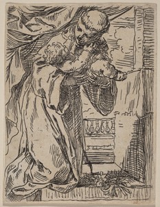 Saint Anthony of Padua Holding the Christ Child