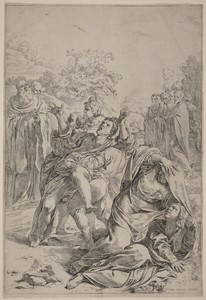 Saint Benedict Healing the Possessed