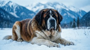 Saint Bernard Snow Rest