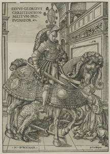 Saint George with the Princess and the Slain Dragon
