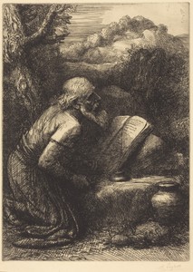 Saint Jerome, 2nd plate