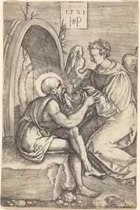 Saint Jerome with the Angel