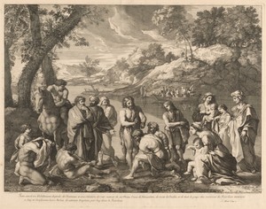 Saint John the Baptist in the River Jordan