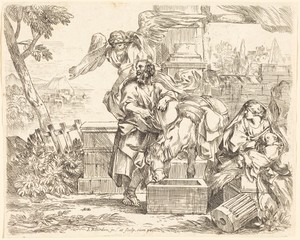 Saint Joseph Listening to the Angel's Counsel