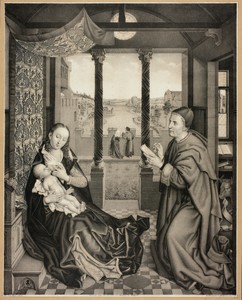 Saint Luke Painting the Madonna, from Galerie des Frères Boisserée