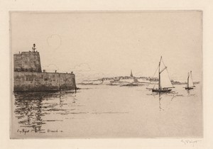 Saint-Malo Viewed from Dinard (Saint-Malo vu de Dinard)