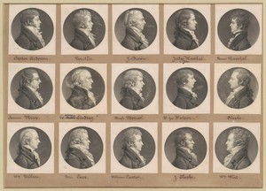 Saint-Mémin Collection of Portraits, Group 40