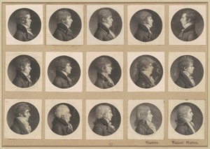 Saint-Mémin Collection of Portraits, Group 55