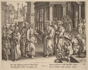 Saint Paul Disputes the Sorcerer