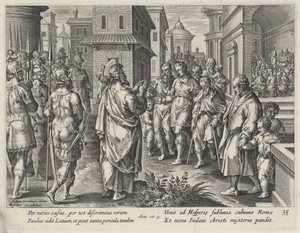 Saint Paul Preaching in Rome