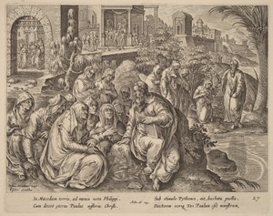 Saint Paul Speaks to the Women of Philippi by a River