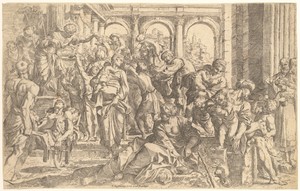 Saint Roch Distributing Alms