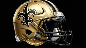 Saints Gold Fleur