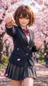 Sakura Cherry Blossom Hadouken
