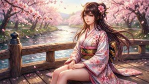 Sakura Kimono Dream