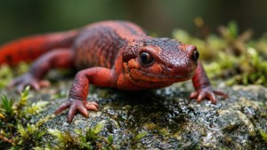Salamander Mossy Rock