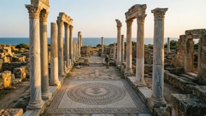 Salamis Ruins Golden Hour