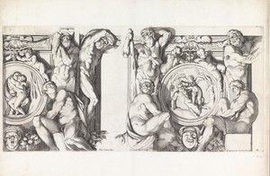 Salmacis en Hermaphroditus / Amor en Pan