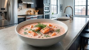 Salmon Dill Chowder Modern