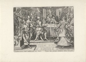 Salome danst op het feest van Herodes