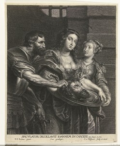 Salome ontvangt het hoofd van Johannes de Doper